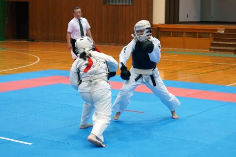 2023日本拳法愛媛県選手権大会　高校一般女子決勝リーグ