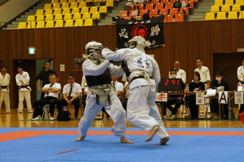 2023日本拳法愛媛県選手権大会　一般男子有段三位決定戦・決勝戦