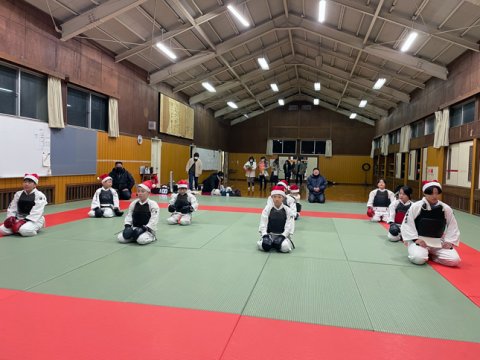 今治拳友会サタディナイト・クリスマス稽古