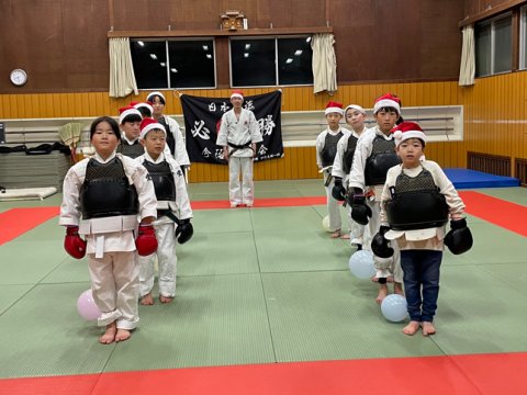 今治拳友会サタディナイト・クリスマス稽古