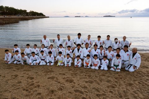 今治拳友会冬の祭典 第一部 第11回寒稽古