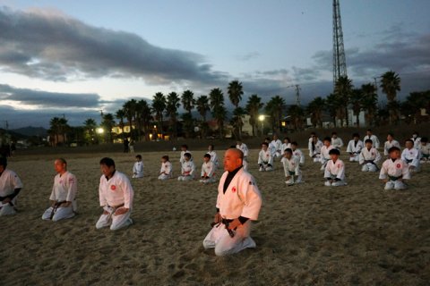 今治拳友会冬の祭典 第一部 第11回寒稽古
