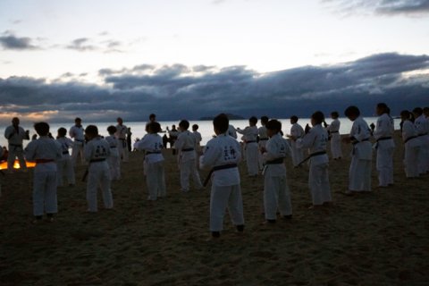 今治拳友会冬の祭典 第一部 第11回寒稽古