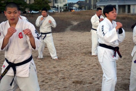 今治拳友会冬の祭典 第一部 第11回寒稽古