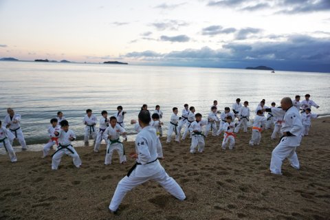 今治拳友会冬の祭典 第一部 第11回寒稽古