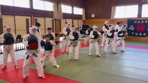 今治拳友会冬の祭典 第二部 第2回初夢稽古