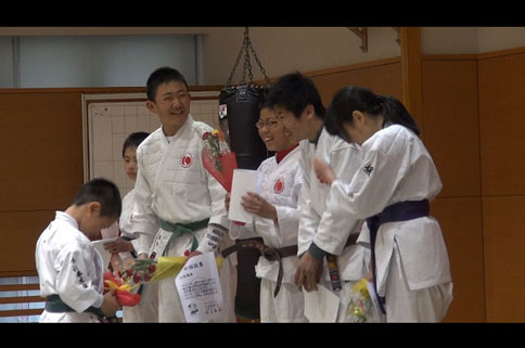 今治拳友会卒団卒部式2014