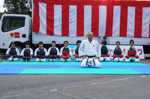 今治生協まつり de 日本拳法デモンストレーション