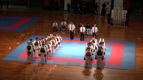 2014全・日本拳法総合選手権(少年部) 決勝戦 by 今治拳友会