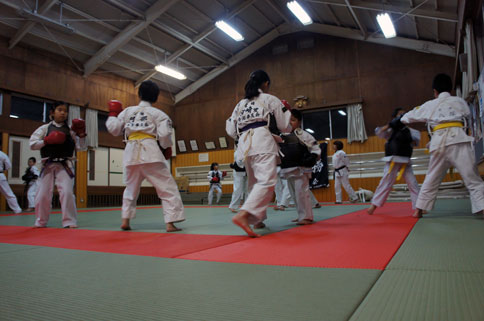 新学期の日本拳法