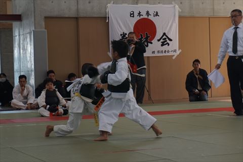 2017日本拳法徳島大会決勝戦(小学1年男子) by 今治拳友会