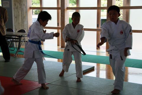 親子で日本拳法