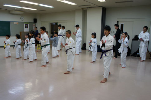 サンアビ道場初稽古