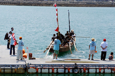 真夏の熱きドラマ!水軍レース2012 by 今治拳友会
